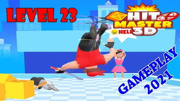 Hit Master 3D: Knife Assassin - Pot Master 3D  - Free Android Games - Gameplay Walkthrough Level 23