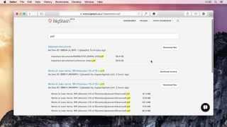 BigStash - How to download specific files from an archive