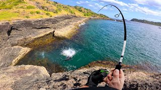 Solo Fishing Along a Hidden Coastline