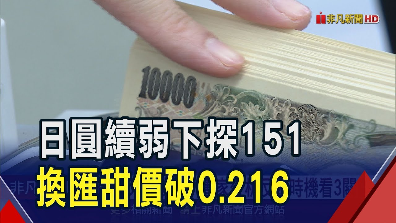 哈日族摩拳擦掌! 台銀日圓匯價正甜 10萬台幣比9月多換3萬日圓 專家估