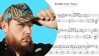 Luke Combs — Rethink Some Things — Piano Sheet Music