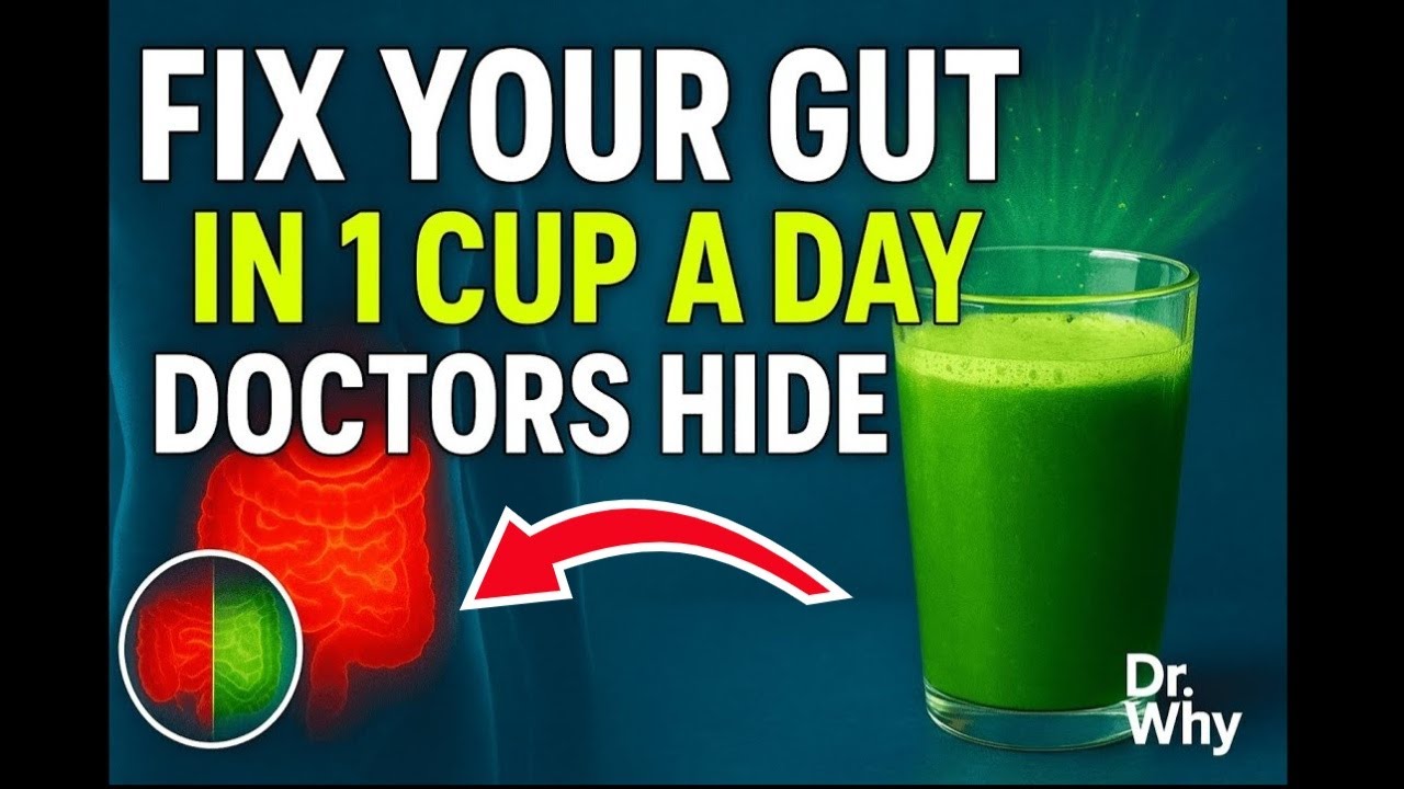 Fix Your Gut with ONE Simple Drink | Natural Gut Healing Remedy