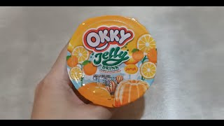 Review Okky Jelly Drink Jeruk, dijual di warung