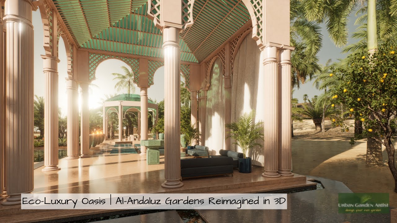 From Revit to Reality: A Desert Oasis Brought to Life in D5 Render
