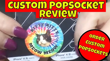 Unboxing Custom Amazon PopSocket Review and How to Put a Real PopSocket on Your Phone