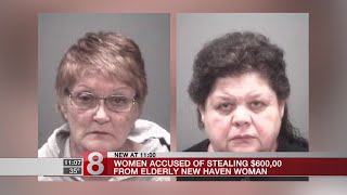 PD: 2 Terryville women arrested for embezzling thousands from elderly woman