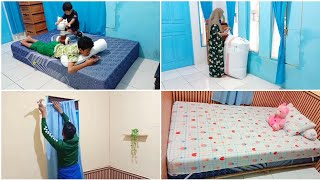 AKHIRNYA KASUR BARU DATANG✨UNBOXING KASUR DAN LANGSUNG DIPASANG DIKAMAR | Daily vlog