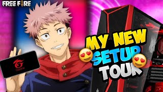 1 Crore $ Room Tour 😂😂 || Ak Gareeb Youtuber Ka Setup || Free Fire Stream Setup screenshot 1