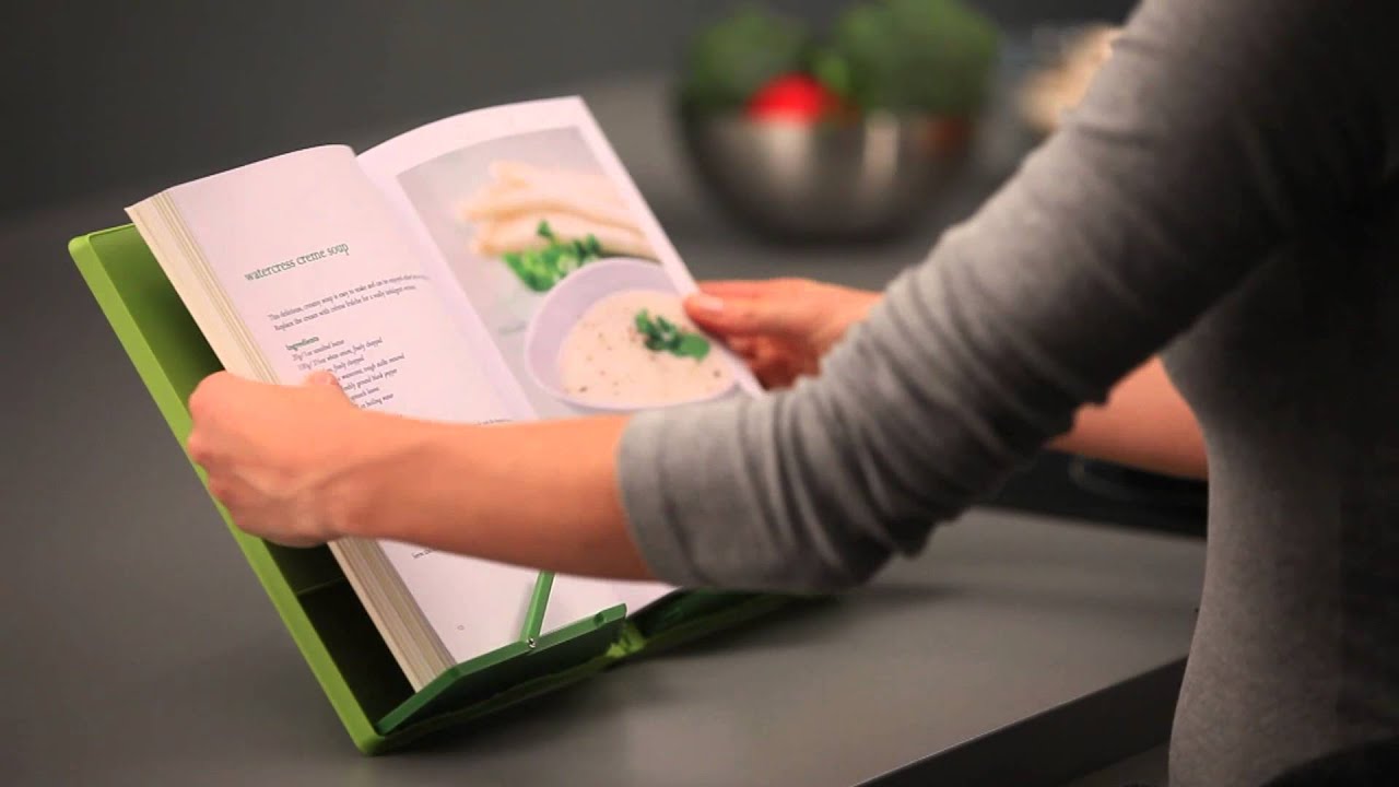 Ctendance : lutrin de cuisine Cookbook pour livre de recettes, ipad, ...
