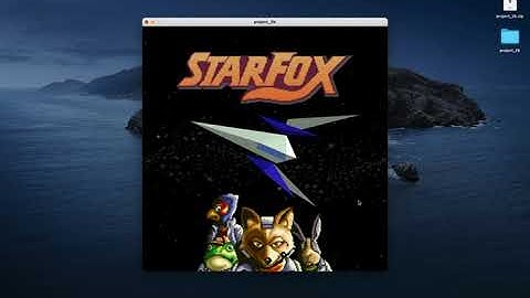 Star Fox SNES Remake in Python Processing (Music and SFX + No Model Loading)