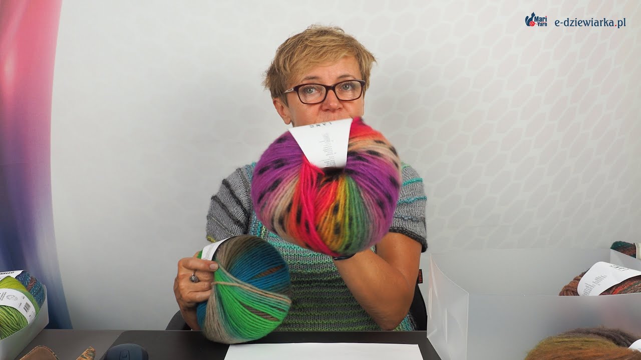 Najlepsze włóczki na entrelac - 154 odc. e-dziewiarka TV