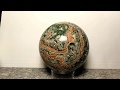 Stop Motion Animation of a fave Ocean Jasper Sphere  vid #2!  :)