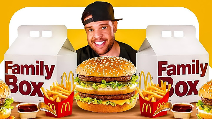 COMPREI VÁRIAS FAMILY BOX DO MCDONALD'S ‹ EduKof ›