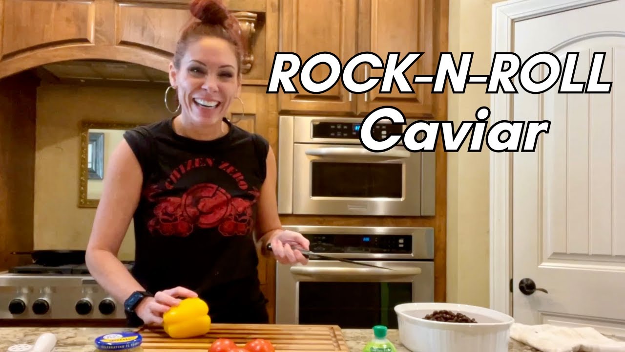 Cowboy Caviar turned Rock N Roll Caviar.  Easy, Healthy and Sugar Free.