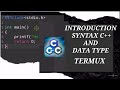 CodeSutra : Explain C++ Basic Syntax and Data Type | C++ Programming Language Tutorial 2