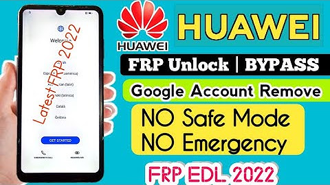 HUAWEI FRP BYPASS 2022||All FRP Unlock/Bypass Google Account Lock || No Emergency No Need Downgrade