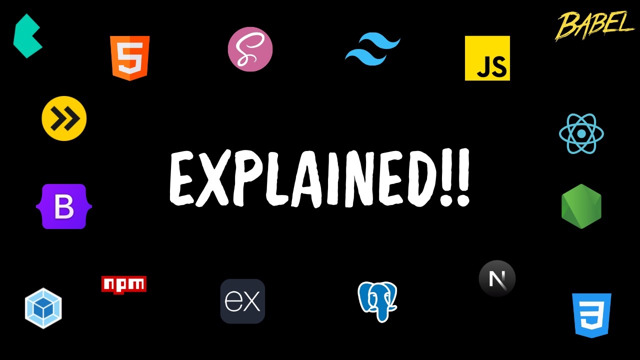 Every Web Development Technology Explained in ONE Video | Hindi