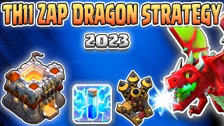 TH11 COC Attack Strategy: Learn How to Beat Town Hall 11 with a Zap Dragon in Clash of Clans 2023