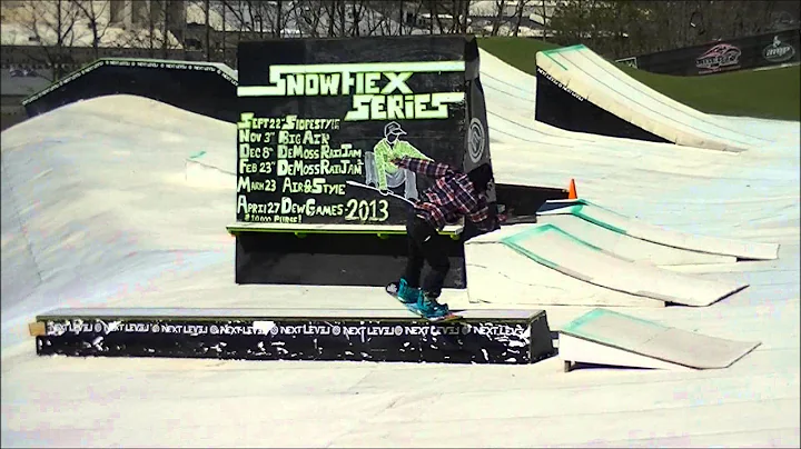 Zach Bukolt at the Snowflex