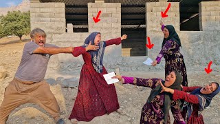 Sakineh s return to drive Fatemeh off the land Fatemeh s attempt to tear up the land deed