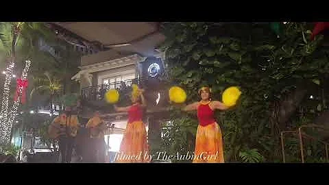 Malu Nui Productions Free Hula Hulau Dance Show The Grove Royal Hawaiian Center Honolulu Hawaii 2024
