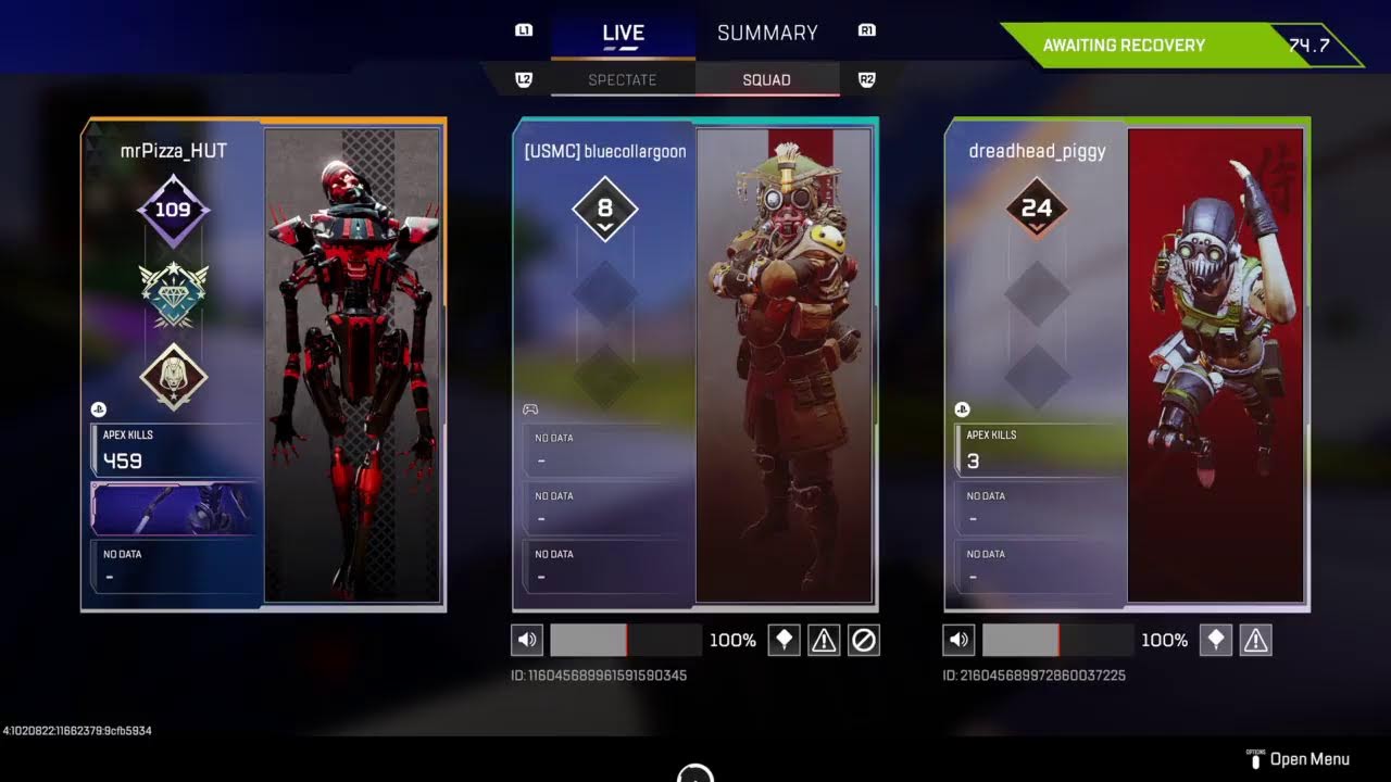 Apex Legends - Predator Grind -NO COMMS JUST MOVEMENT - YouTube