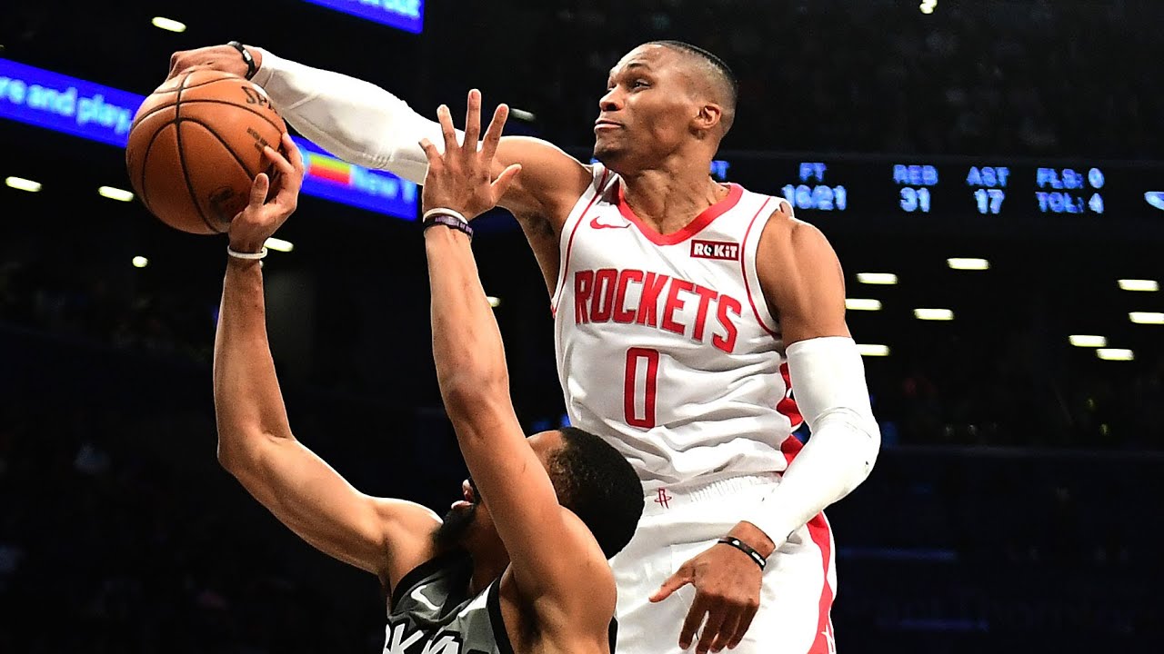 Russell Westbrook | Every Block | 2019-20 | Houston Rockets - YouTube