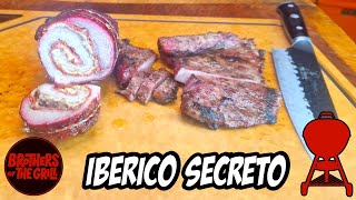 IBERICO SECRETO GRILLED 2 WAY'S | PIN WHEELS | WEBER KETTLE