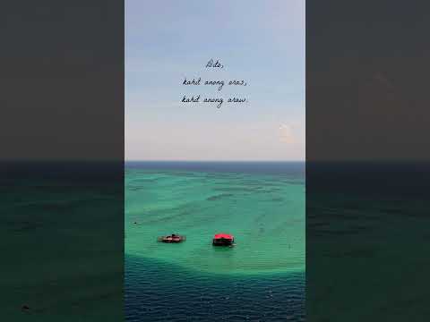 Ang aking tahanang babalik-balikan 🏠🌊...📍Manjuyod Sandbar#dji #DJIMini5Pro  #manjuyodwhitesandbar