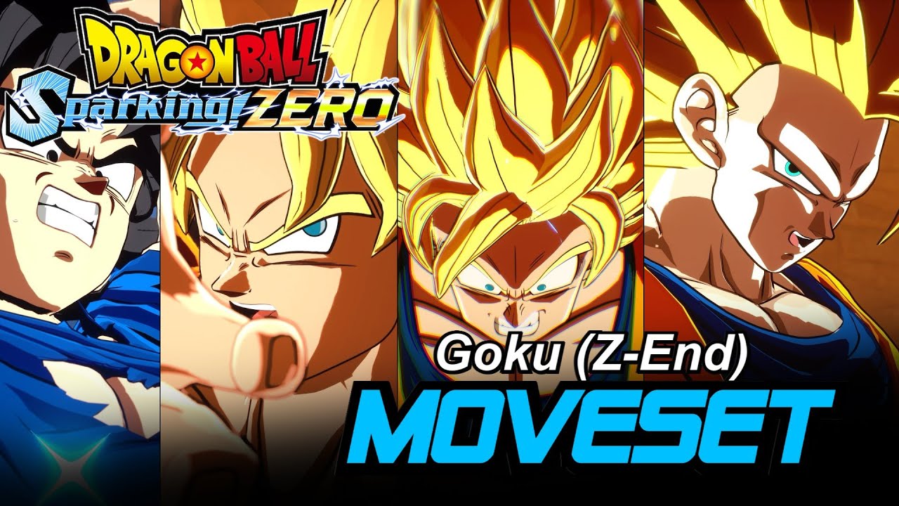 Goku (Z-End) Moveset - DRAGON BALL: Sparking! ZERO | Japanese - 4K 60FPS