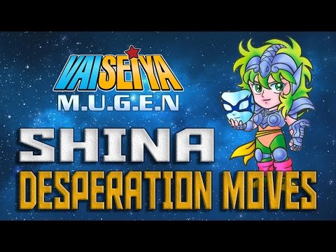 #RockySilva =SHINA= VaiSeiya! Mugen Desperation Moves (Especiais)