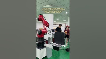 Spray robot#spray #spraypaint #robot #industrialrobot #sixaxisrobot #automated #robotarm #magichands