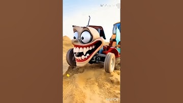 3dx JCB Messiy Tractor 360 Microwave @sdkvideo #automobile #ai #shorts #jcbvideo #tractorvideo #yt