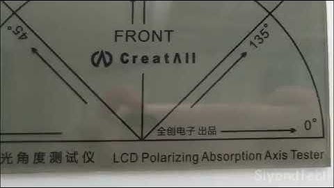 Aliexpress Online Shop Free Shipping!!!New Polarizer Film Angle Testing Tools/Tester For LED/LCD Scr
