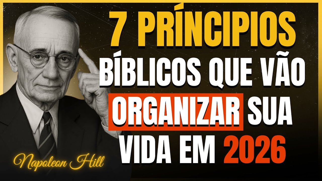 7 Princípios Bíblicos Que Organizarão Toda a Sua Vida | Napoleon Hill