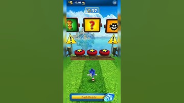 " Sonic Dash " Game 🤩(Part - 12 ) #Shorts