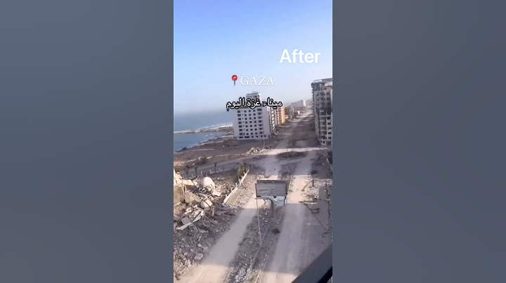 Gaza Before and After #palestine #israel
