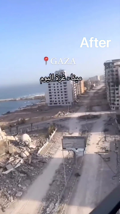 Gaza Before and After #palestine #israel