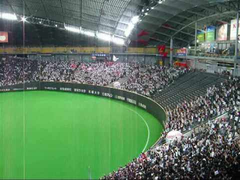 20091003　北海道日本ハム　VS　千葉ロッテ　最終戦　エール交換