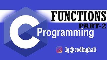 Functions in c part 2 || TAKES NOTHING RETURNS NOTHING TYPE FUNCTION || #coding_halt