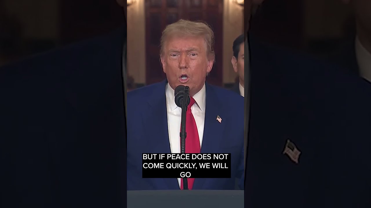 Trump Warns Iran There Will Either Be Peace Or Tragedy 