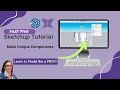 Fast Five Sketchup Tutorial - Make Unique Components