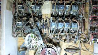 4 electromechanical pinball repairs in 12 minutes, plus showing normal machine startup