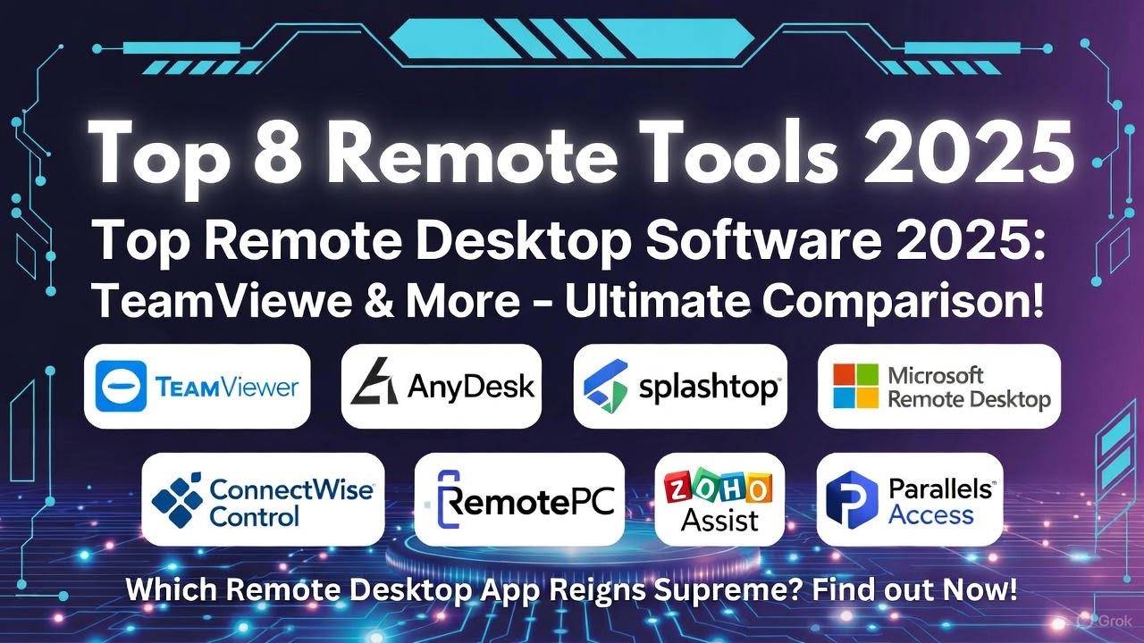 Top Remote Desktop Software 2025: TeamViewer vs AnyDesk vs Splashtop ...