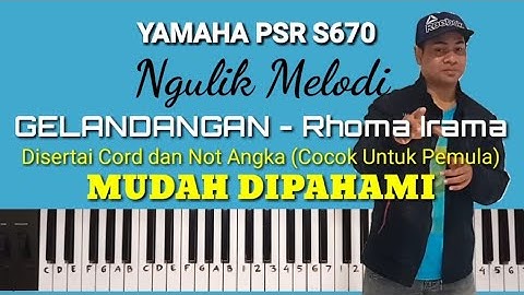 Not Angka Pianika Lagu Termiskin Di Dunia Hamdan A T T notlagudangdut - YouTube
