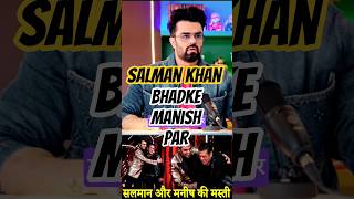 Manish Paul First Meet Salman Khan Untold Story 😱🤯 #bollywood #salmankhan #manishpaul #bhartisingh