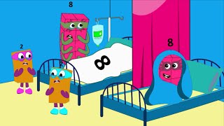 [ANIMATION STORY] Numberblocks 8 was pretend dead