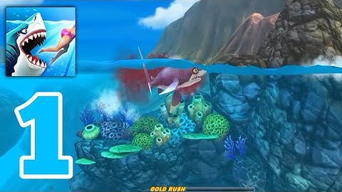 Hungry Shark World Gameplay Walkthrough part 1 (Android, IOS)