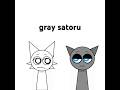 gray satoru💪 #gray #sprunki
