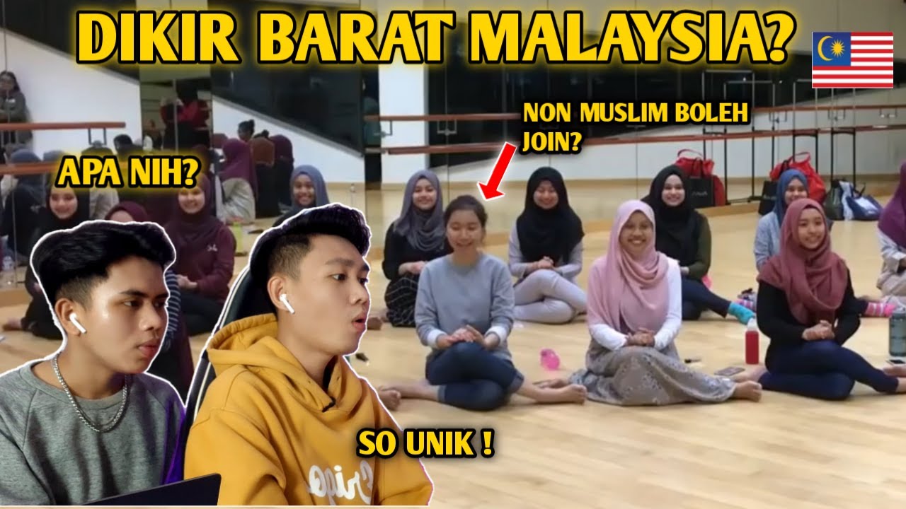 MALAYSIA IS SO UNIQUE ‼ FIRST TIME REACT TO DIKIR BARAT PEREMPUAN MALAYSIA